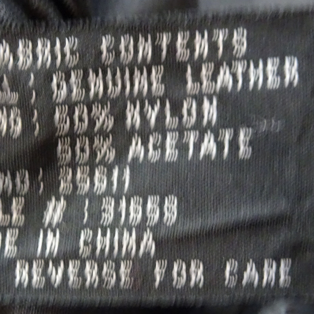 Jones New York Black Leather Coat Small - Picture 4 of 6